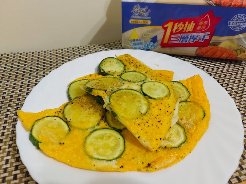 香煎櫛瓜蛋