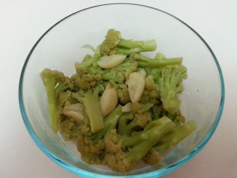 蒜香花椰菜