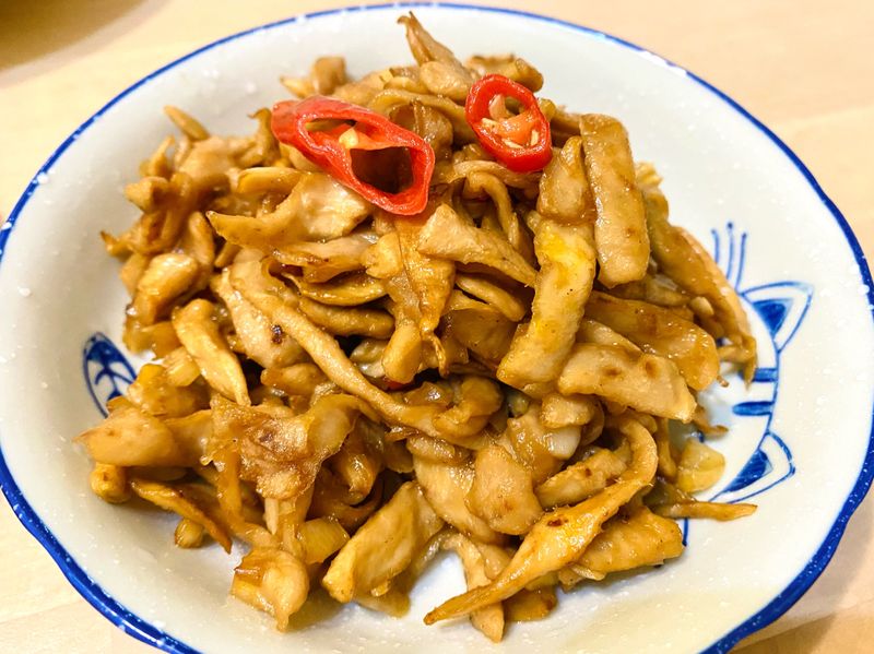 炒結頭菜乾