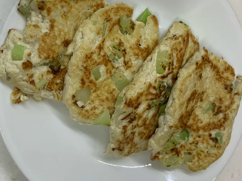 素食-豆腐煎餅