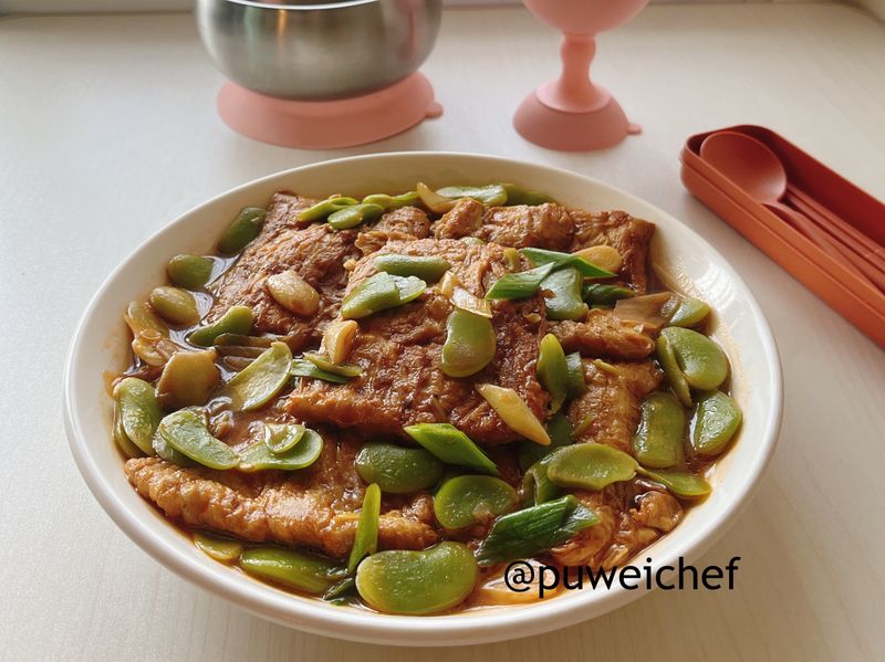皇帝豆燒豆包