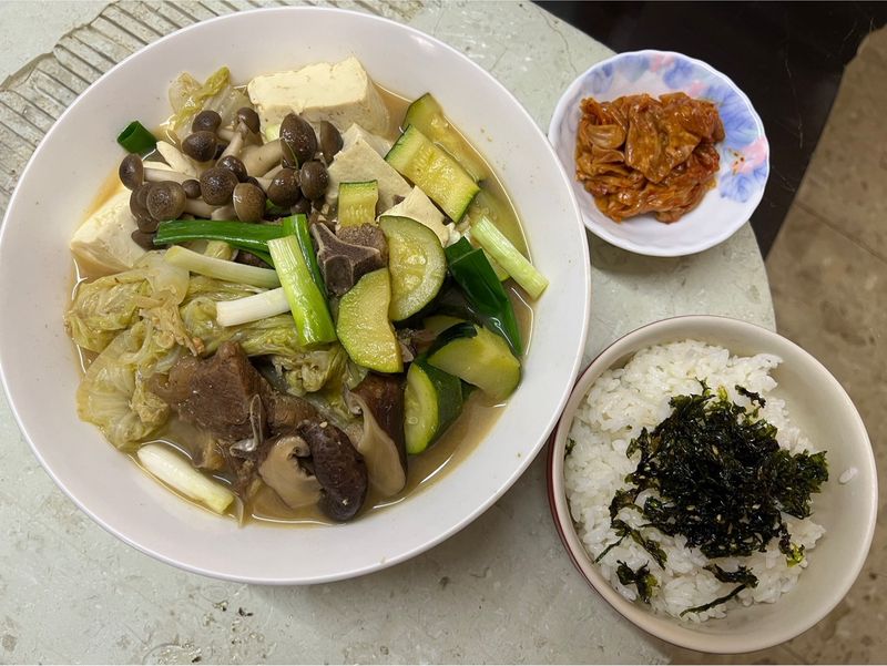韓式大醬羊肉定食