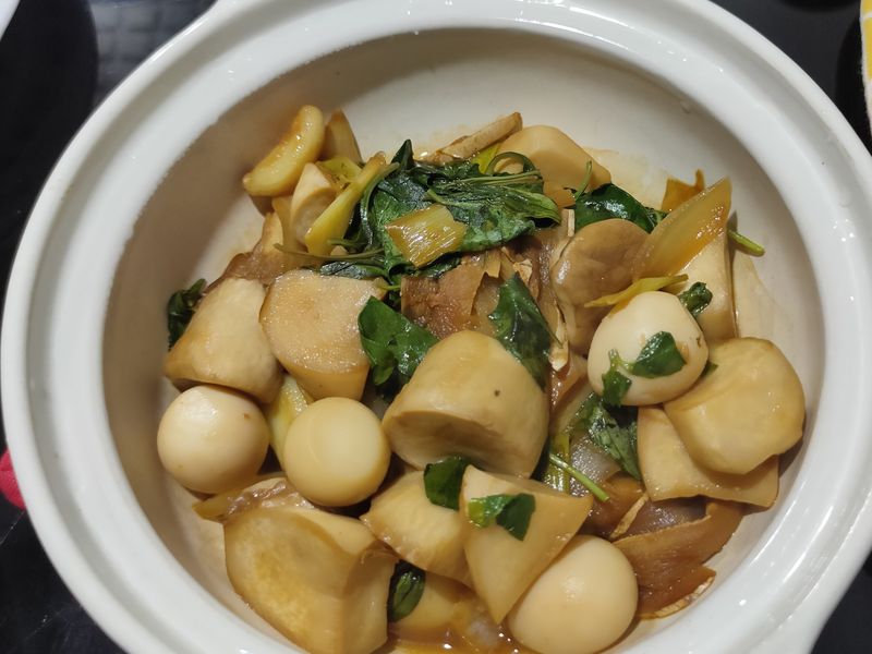 三杯杏鮑菇