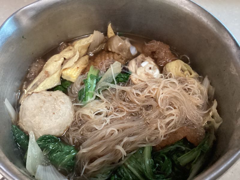 蔬菜米粉湯