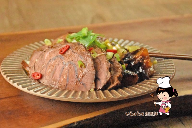 滷牛腱心、滷牛筋
