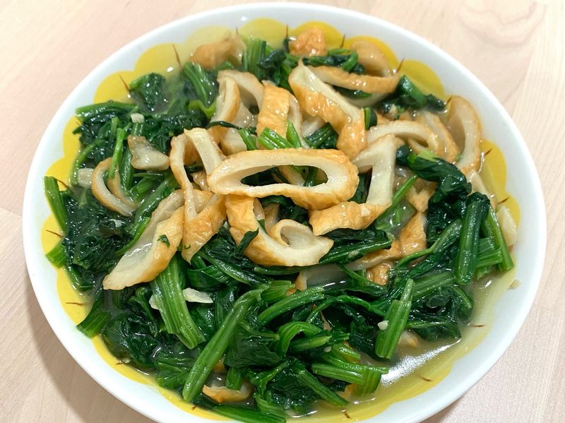 吉古拉炒菠菜