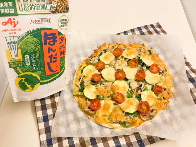 豆包鮮蔬披薩