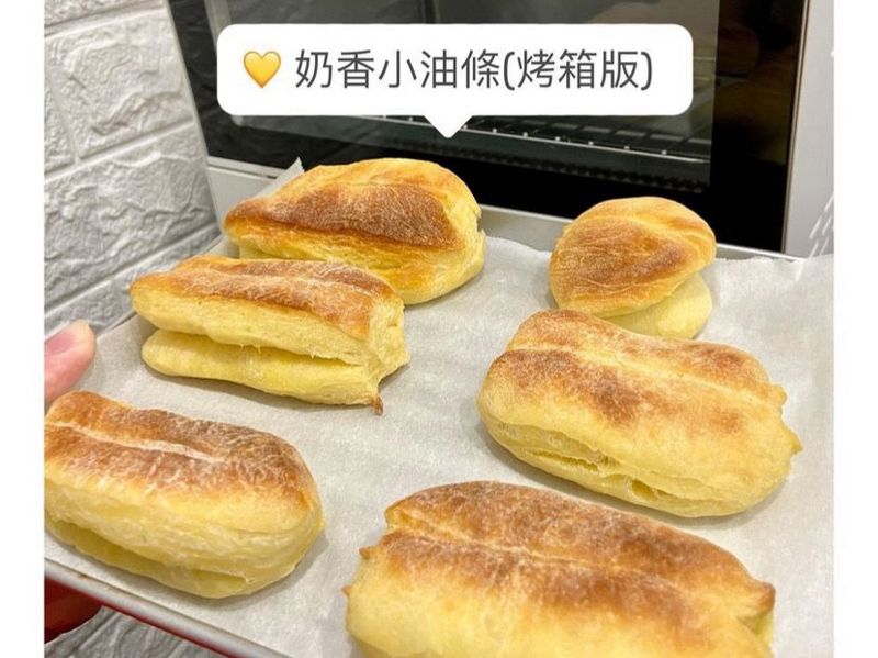 寶寶食譜|奶香小油條(烤箱版)