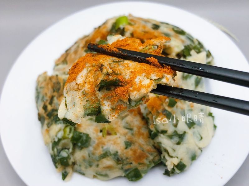 韭菜蔥煎餅 快速料理