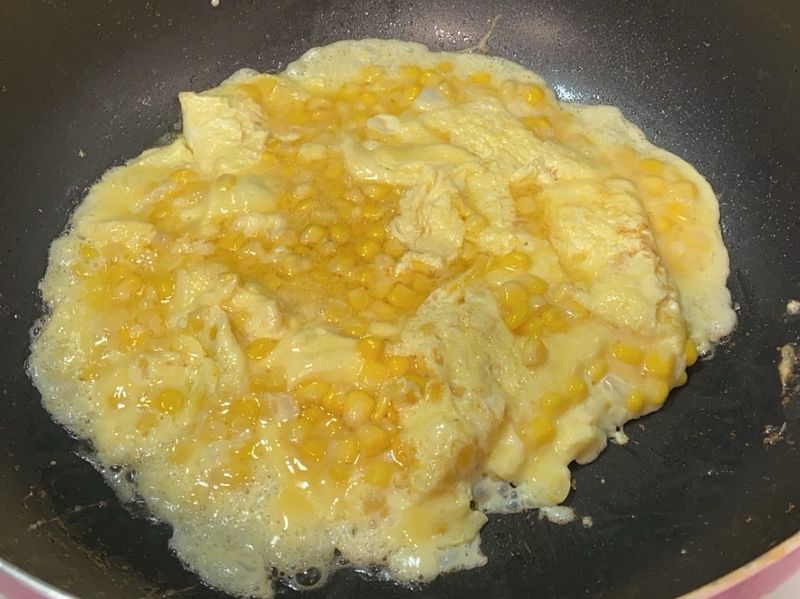 奶油玉米炒蛋🌽🥚