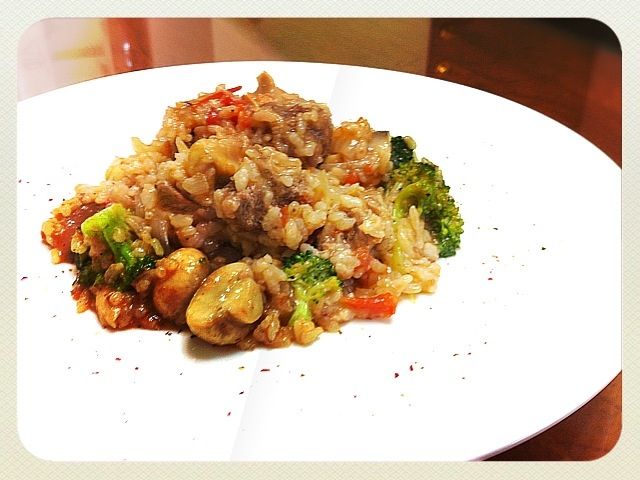 番茄牛肉燉飯