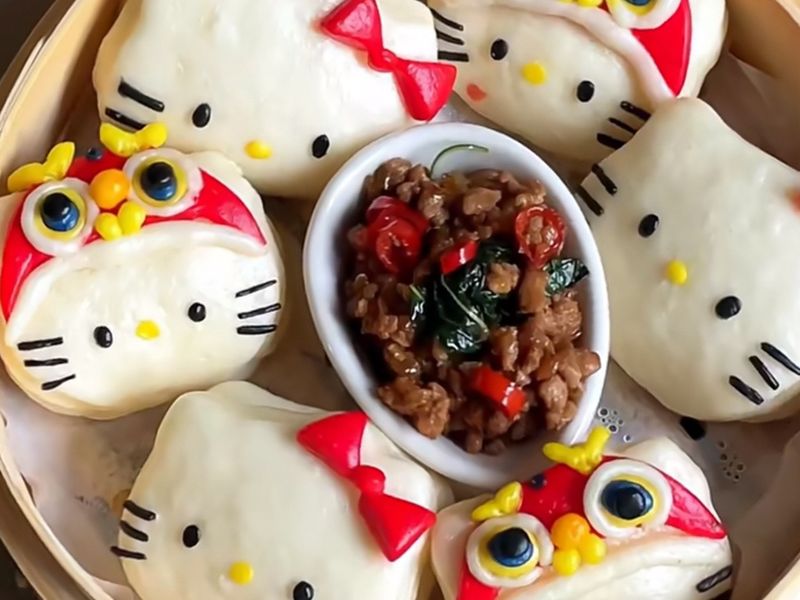 Hello Kitty龍年刈包
