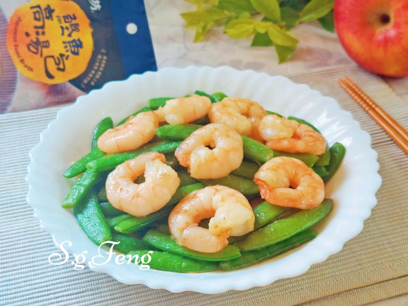 蝦仁炒甜豆