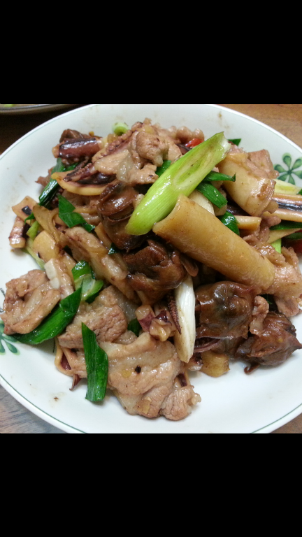 乾炒魷魚螺肉蒜