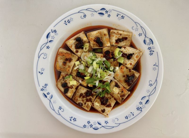 香辣烤豆腐