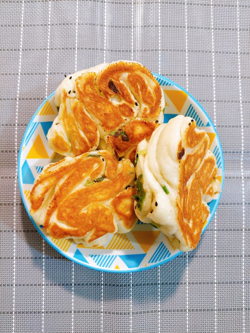 椒鹽生煎花卷(五辛素)