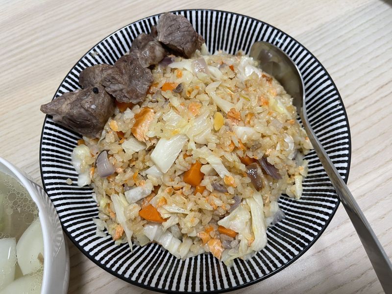 鮭魚燉飯