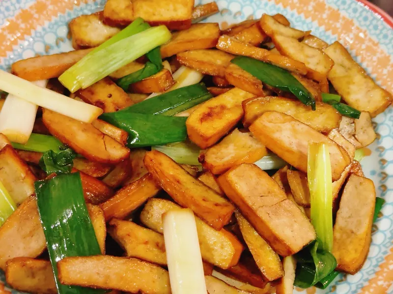 蔥爆豆乾
