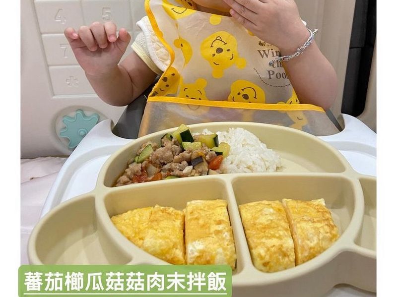 寶寶食譜|番茄櫛瓜菇菇炒肉末