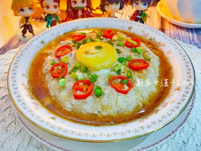 蒸瓜仔肉餅