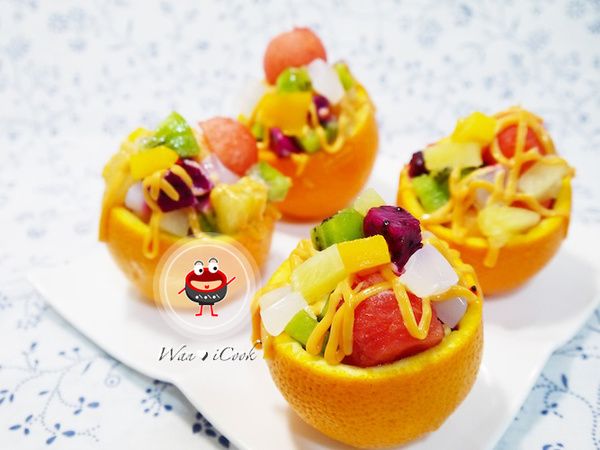 ♡宛の涼夏好”食“光 ✿ 什錦水果沙拉盅