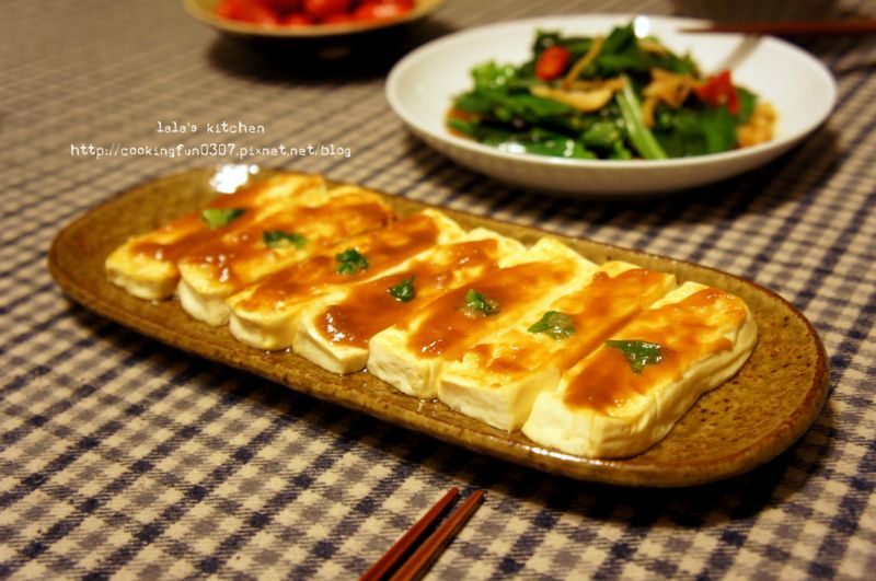 麻油辣味噌豆腐