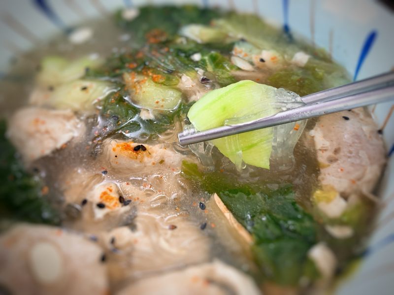 絲瓜冬粉湯