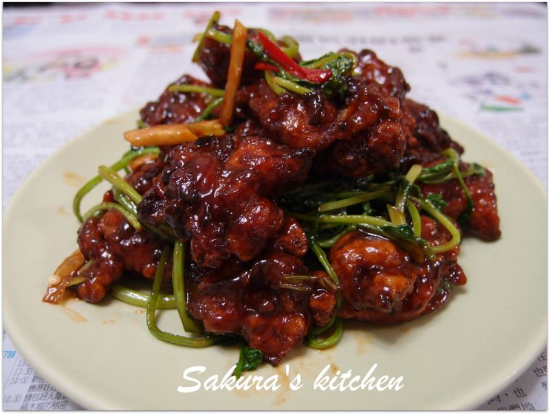 ♥我的手作料理♥香根燒雞