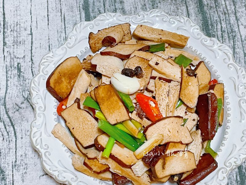 豆豉炒豆干