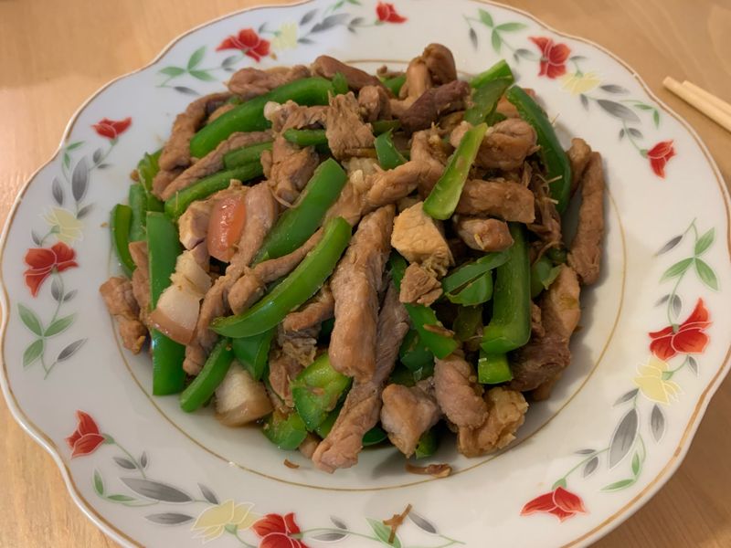 青椒肉絲