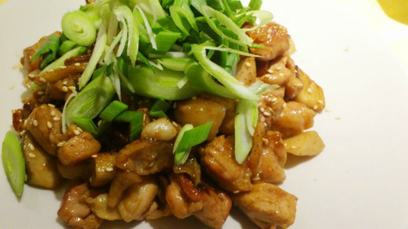 乾燒雞腿肉菇菇