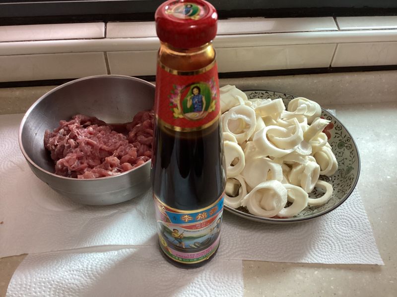 竹筍炒肉絲