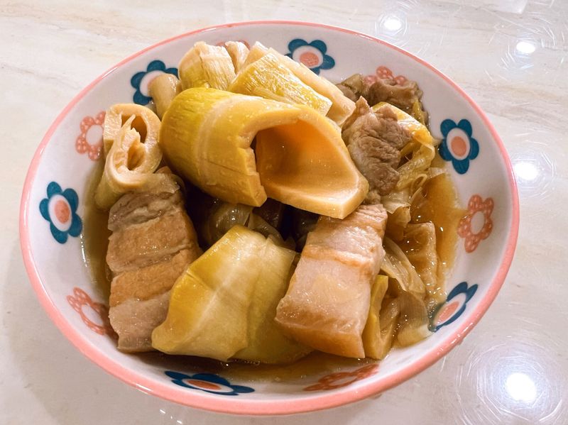 桂竹筍滷肉
