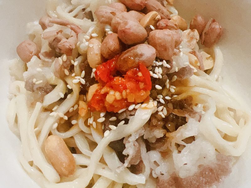 牛肉乾拌麵