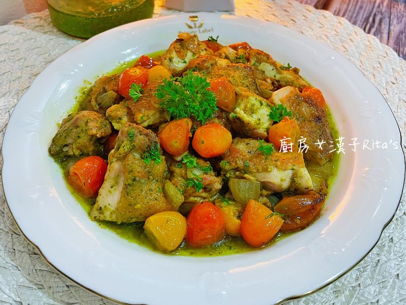 青醬去骨雞腿