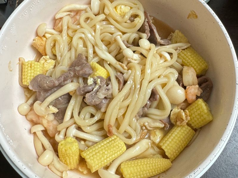 濕炒烏龍麵