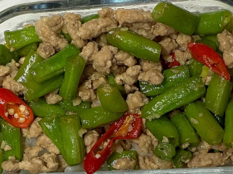 四季豆肉末