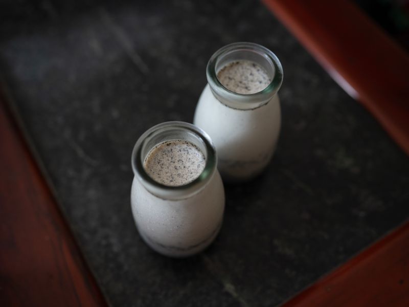 黑芝麻奶酪