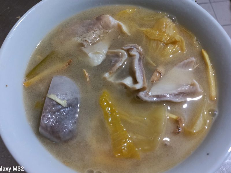 酸菜肚片湯 ~簡單隨手做