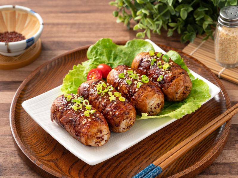 日式燒肉藜麥飯捲【李錦記日式照燒烤肉醬】