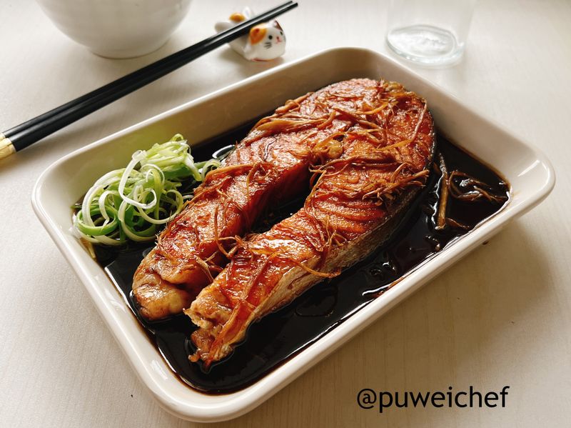 黑糖燒鮭魚