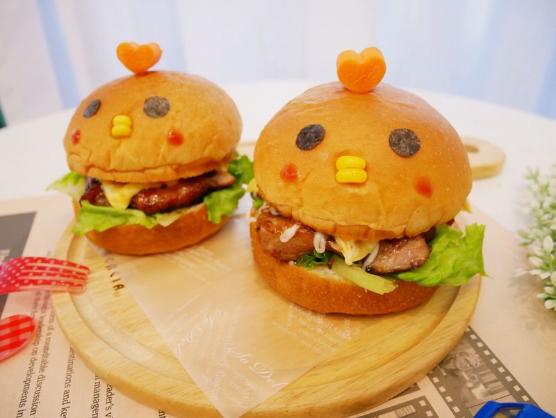 咕咕咕「小雞照燒雞腿堡」肉質嫩又多汁!!