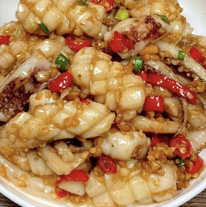蒜蓉魷魚