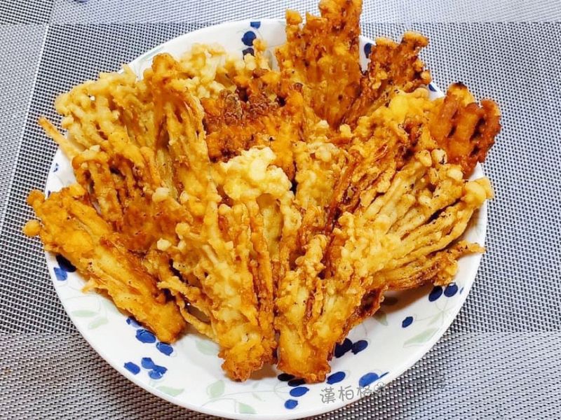 酥炸金針菇
