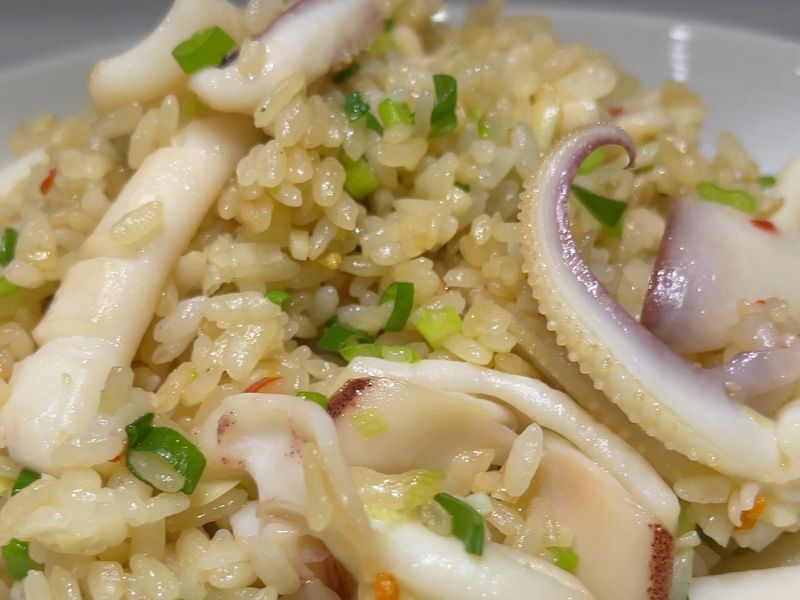 蒜味軟絲炒飯