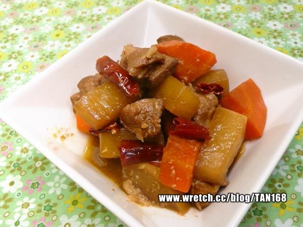 麻辣豬燒雙蘿 《燒肉+Vegi 3》