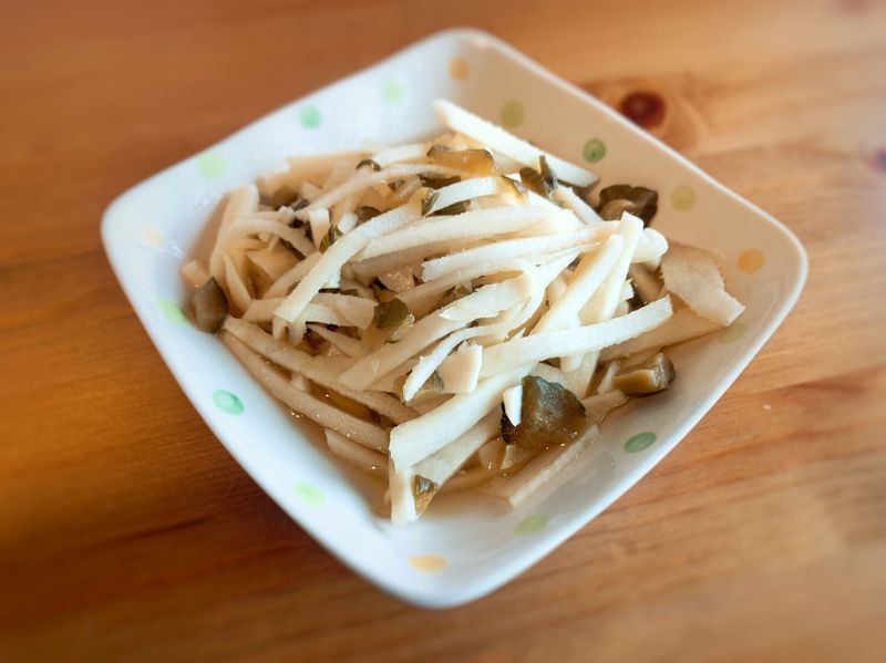 醬瓜炒竹筍絲