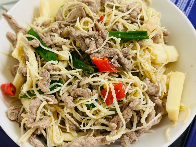 肉絲半天筍