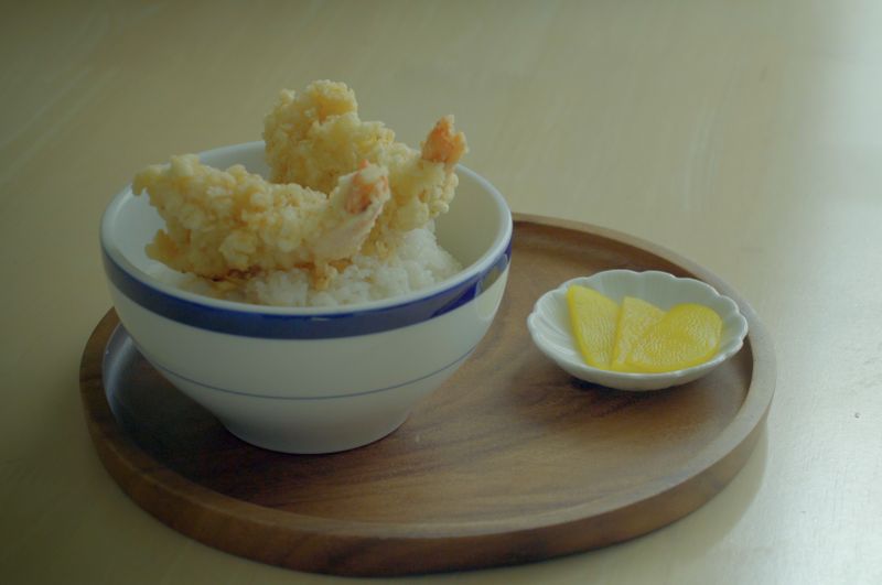 鍋爐爺爺的炸蝦丼飯(神隱少女)