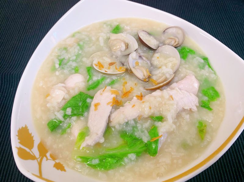 虱目魚文蛤粥